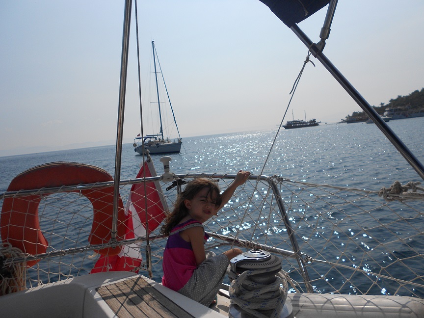 Sailing in Turkey