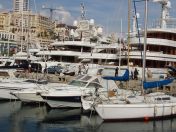 Admiring boats in Monte Carlo