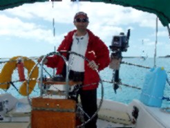 At the wheel of Go Go Dancer