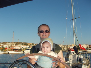 Snow White at the wheel