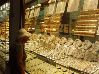 Gold and jewellery everywhere